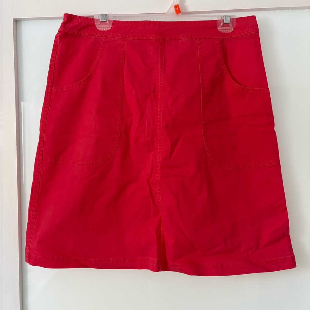 Boden Pink Cotton Skirt